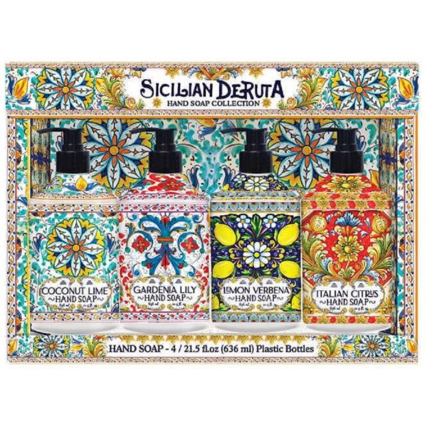 Sicilian Deruta Hand Wash Soap - 4 X 21.5 Fl.oz - Image 2