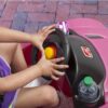 Step2 Whisper Ride Cruiser Pink Toddler Push Car and Ride on for Toddlers - Image 3