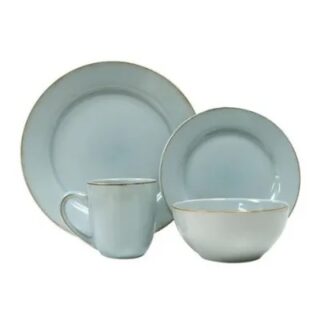 Thomson Pottery Sonoma Haze 16 Pc Dinnerware Set Service For 4