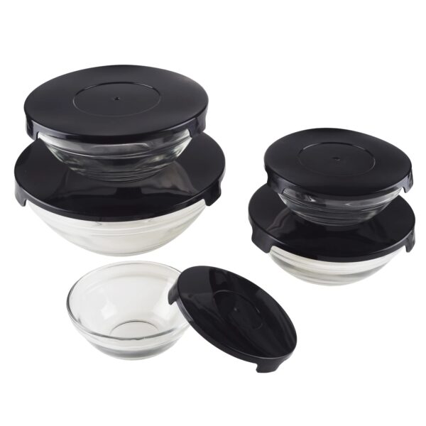 Pyronex Glass Food Storage Containers with Snap Lids - Image 5