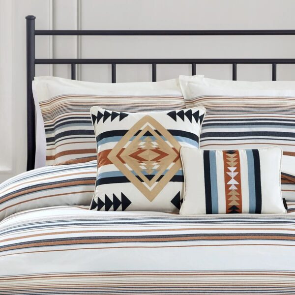 Pendleton Savanna Stripe 5-piece Queen Comforter Set - Image 4