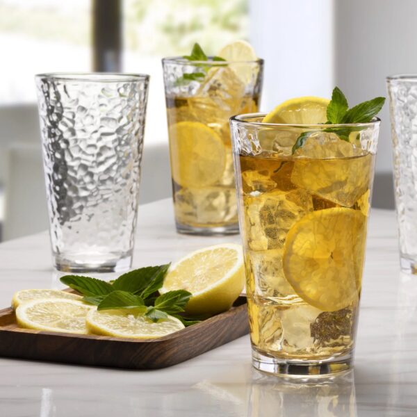 Precious Home Highball Glasses - 16oz - Set Of 10