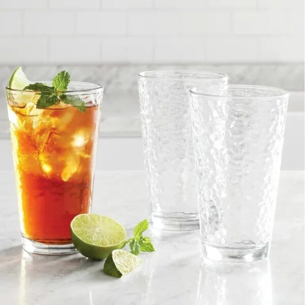 Precious Home Highball Glasses - 16oz - Set Of 10 - Image 8
