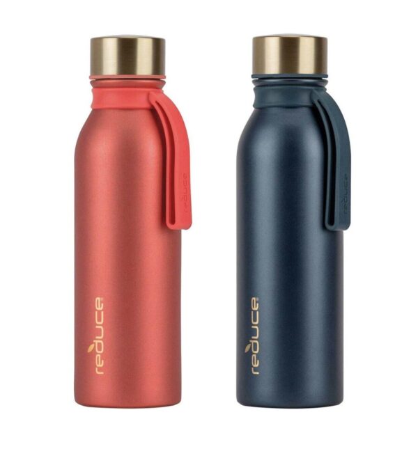 Reduce Water Bottle Hydro Pure Set With Antibacterial Lid 2pc - 20.oz