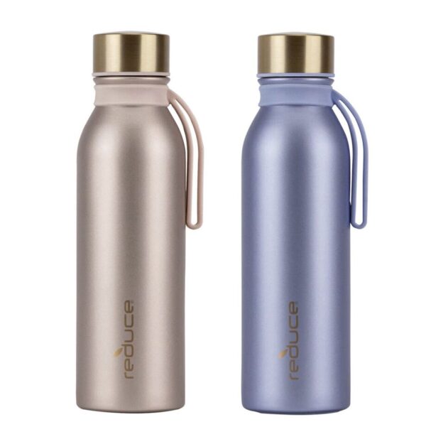 Reduce Water Bottle Hydro Pure Set With Antibacterial Lid - 20.oz - 2 Pieces