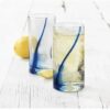 Nautica Home Blue Ribbon Drinking Glass Set - Set Of 8 - 16.7 Oz/494 Ml