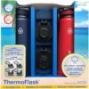 Thermoflask Insulated Water Bottles With Changeable Lids, 710ml 2 Pack - Image 6