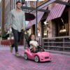 Step2 Whisper Ride Cruiser Pink Toddler Push Car and Ride on for Toddlers - Image 6
