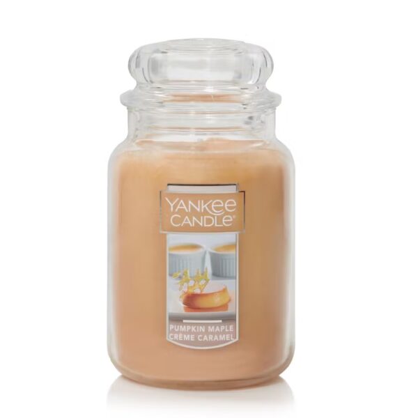 Yankee Candle Pumpkin Maple Crème Caramel - 22 Oz