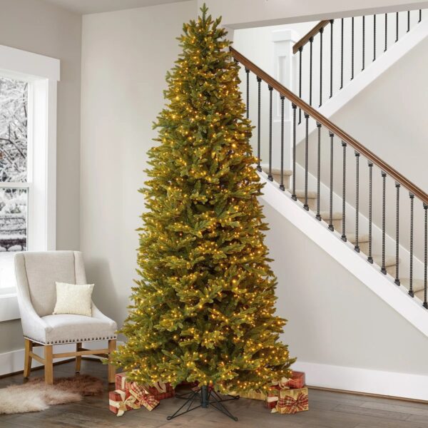 9ft Pre-Lit Radiant Micro Led Slim Artificial Christmas Tree - Image 2