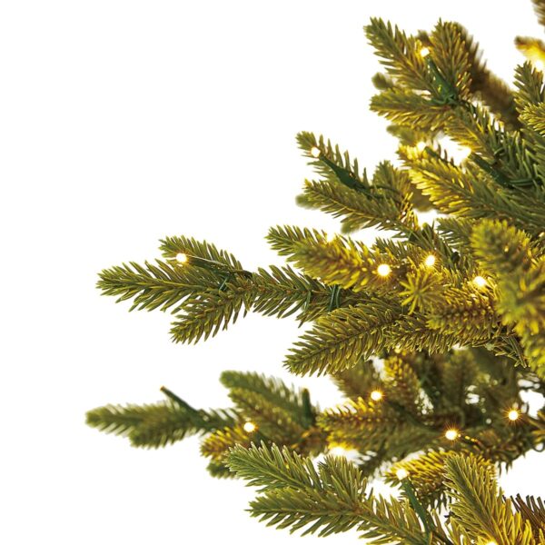 9ft Pre-Lit Radiant Micro Led Slim Artificial Christmas Tree - Image 4