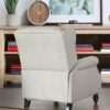 Abbyson Living Sherry Fabric Pushback Recliner Chair - Image 8