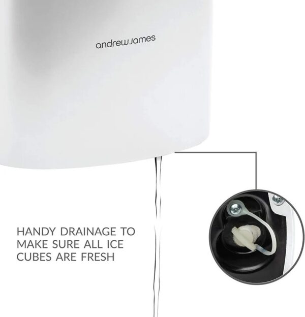 Andrew James Compact Countertop Ice Cube Maker - Image 8