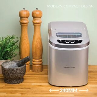 Andrew James Compact Countertop Ice Cube Maker