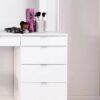 Birlea - Chloe 7 Drawer Dressing Table And Mirror - Image 3