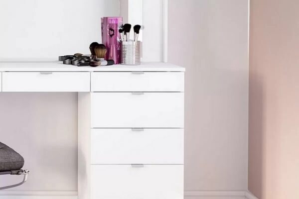 Birlea - Chloe 7 Drawer Dressing Table And Mirror - Image 3