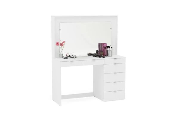Birlea - Chloe 7 Drawer Dressing Table And Mirror - Image 5
