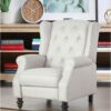 Abbyson Living Sherry Fabric Pushback Recliner Chair - Image 9