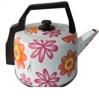 Linsan Stainless Steel Flowered Electric Kettle - 5L