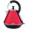 Linsan Metallic Electric Kettle 504 - 1.8 Liter - Red