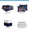 Maryjane 8pc Calking Reversible Comforter Set - Image 2