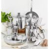 Tools of the Trade Stainless Steel 13-Pc. Cookware Set - Image 3
