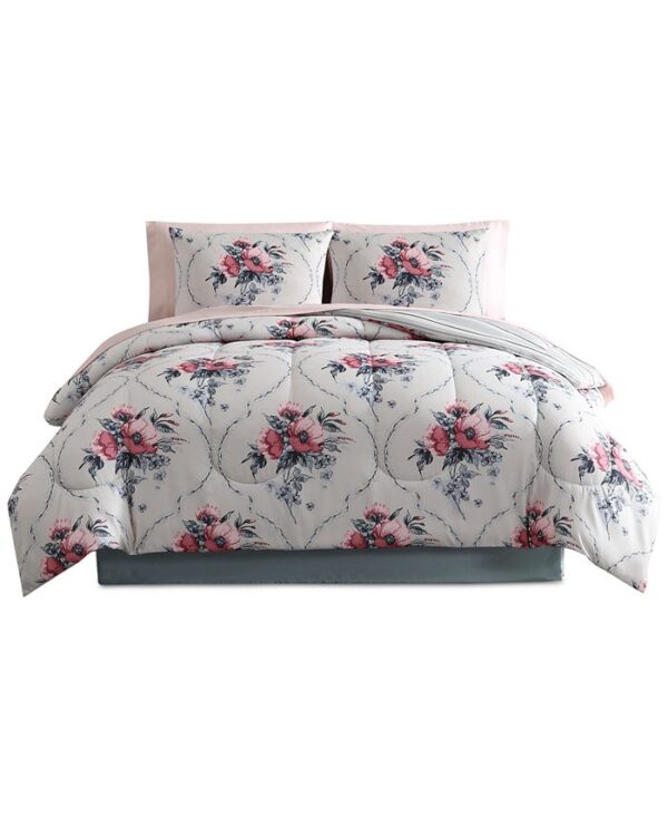 Calking Tina Reversible 8-Pc. Comforter Set Created For Macy's - Image 7