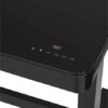 Tresanti Wireless Charging Adjustable Height Curved Table Black - Image 6