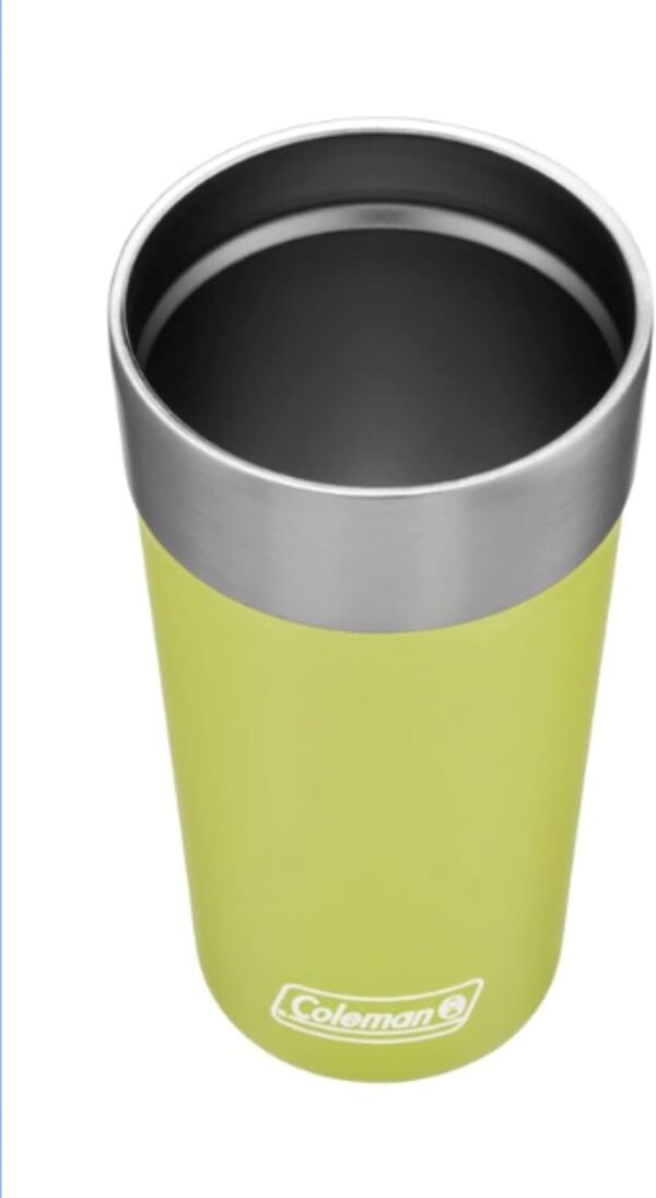 Coleman 20oz Stainless Steel Tumblers 2-Pack (Blue & Green) - Image 6