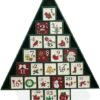 Christmas Wooden Tree Advent Calendar