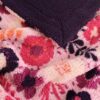 Life Comfort Sherpa Fleece Kids Blanket - Pink And Purple Floral - Image 5