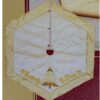 Adjustable Christmas Tree Skirt Gold Quilted 167.64cm (Copy) - Image 2