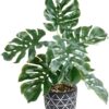 Farmhouse Monstera Artificial Flower - 38 Cm - Image 3