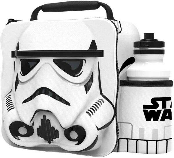 Disney Star Wars 3D Kid's Lunch Box With Water Bottle