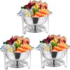 Vinod 8.5 Litre DEEP Stainless Steel Round Chafing Dish - Image 7