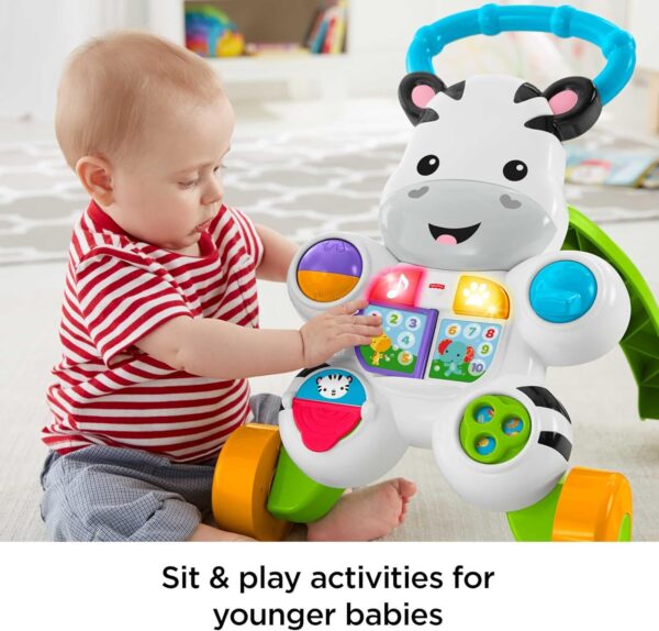 Fisher Price Zebra First Steps Baby Walker - Image 4