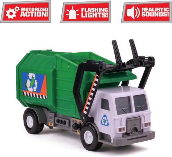 Mighty Fleet Garbage Truck Toy For Kids - Image 4