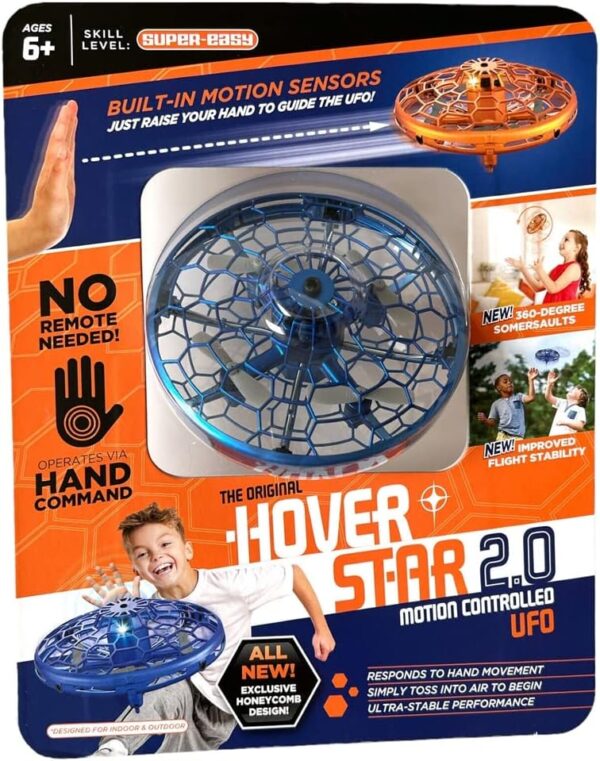 Hover Star 2.0 Motion Sensors Controlled Ufo Drone - Image 5