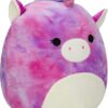 Squishmallow 14-Inch Lola Purple and Pink Tie-Dye Unicorn - Image 2
