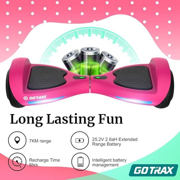Gotrax Fluxx Fx3 Kids Self Balancing Hoverboard - Image 4