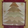 Adjustable Christmas Tree Skirt Gold Quilted 167.64cm (Copy) - Image 4