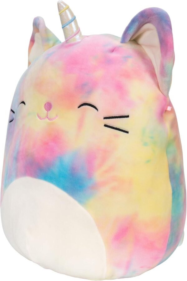 Squishmallow  Kellytoy Plush 12" Galeria The Rainbow Caticorn - Image 4