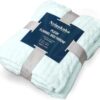 Nelaukoko Plush Flannel Fleece Throw Blanket - 50" X 60" - Image 7