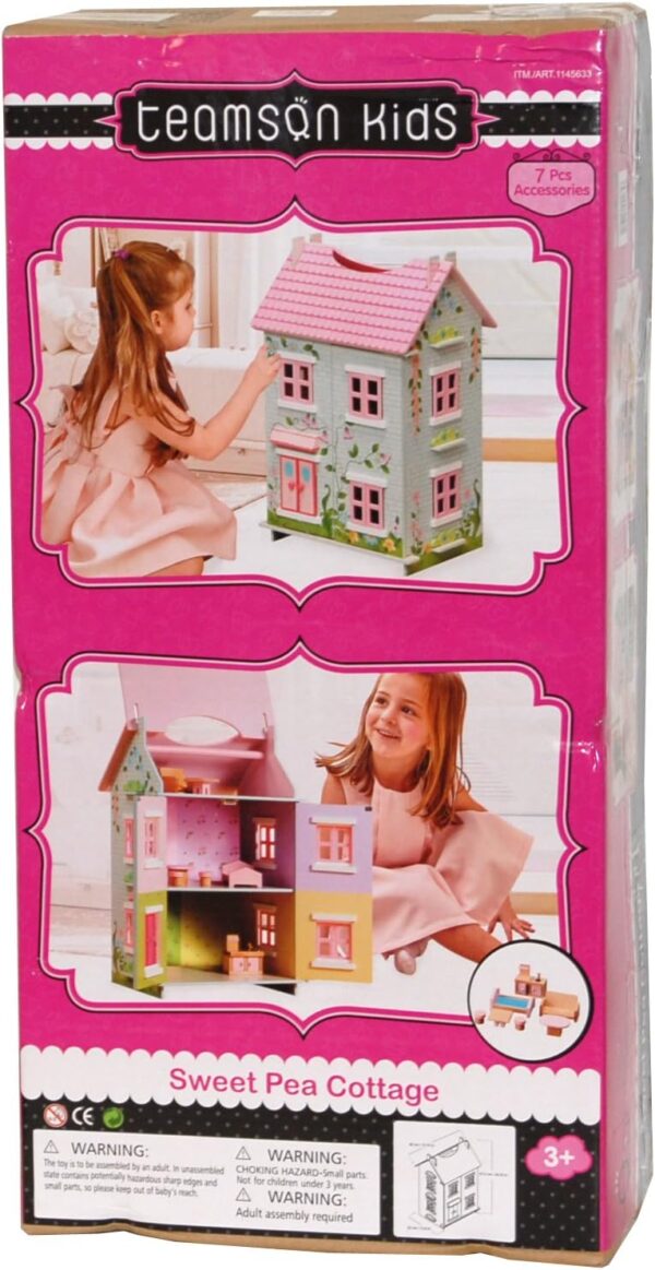 Teamson Kids Sweet Pea Cottage Dollhouse - Image 4