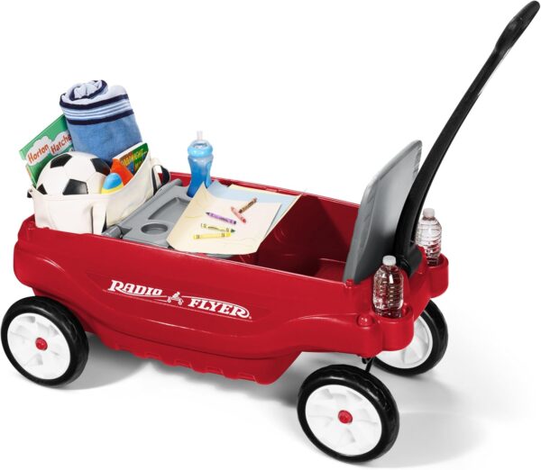 Radio Flyer 5 in 1 Deluxe Canopy Wagon For Kids - Image 9