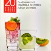 Pasabahce 20pc Bourbon Optic Glass Set - Image 2