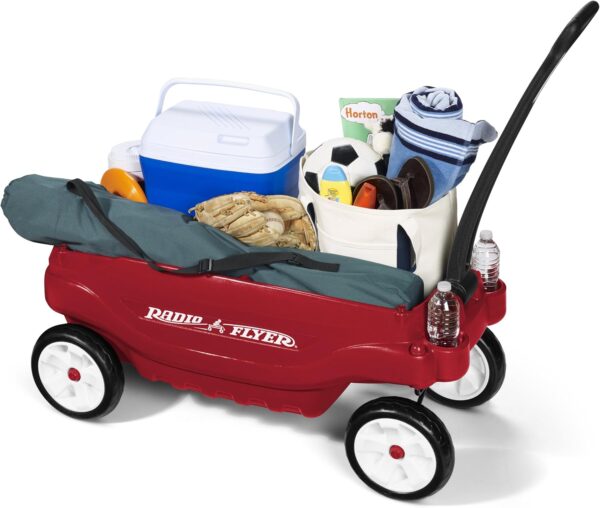 Radio Flyer 5 in 1 Deluxe Canopy Wagon For Kids - Image 5