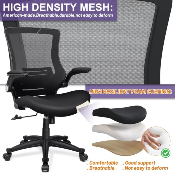 Office Star Screen Back Ergonomic Swivel Office Chair - Image 5