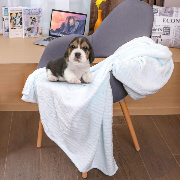Nelaukoko Plush Flannel Fleece Throw Blanket - 50" X 60" - Image 8