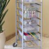 Seville Classics 6-Drawer Steel Storage Organizer Cart - Image 7